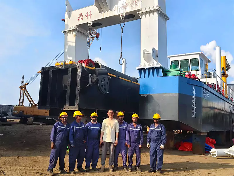 Syarikat Dingke telah mencapai kerjasama yang mendalam dengan pelanggan luar negara.