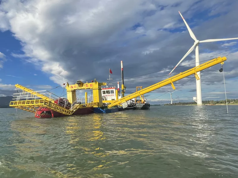 DK650 Pengorek Sedutan Pemotong