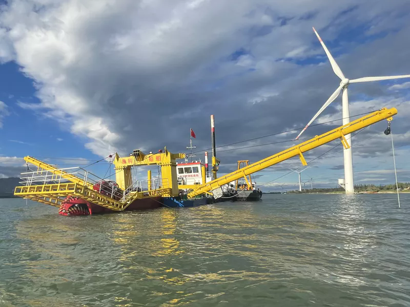 Port Dredger Ship